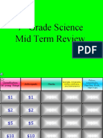 7th Grade Science Classification Review