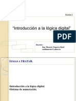 Introducción a la lógica digital y sistemas de numeración