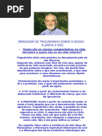 MENSAGEM DE TRIGUEIRINHO SOBRE O NOSSO PLANETA E NÓS