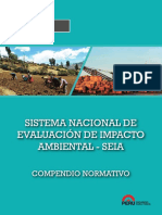 Sistema Nacional de Evaluación de Impacto Ambiental SEIA Compendio Normativo