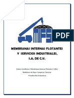 Membranas Internas Flotantes y Servicios Industriales, Jun2018