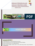 Sosialisasi Pengelolaan TPG