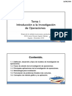 Tema I Mejora de La Calidad - Primera Parte