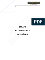 3664-Ex Cátedra N°5 Matemática 2016 PDF