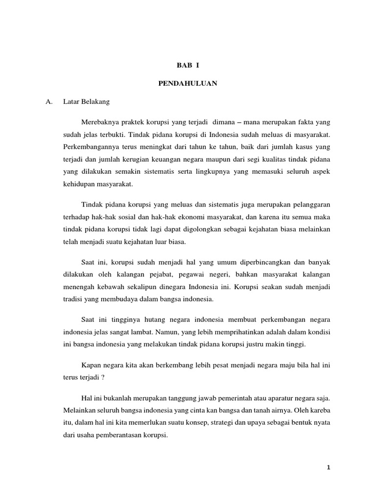 Anti Korupsi Konsep Anti Korupsi