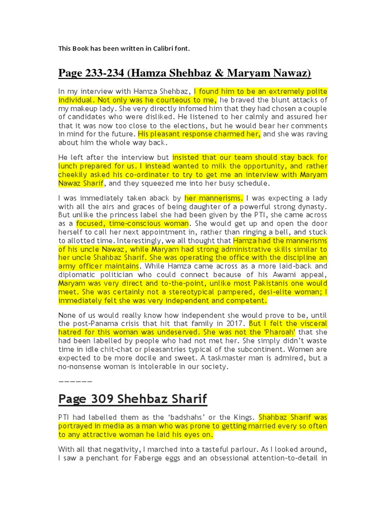 Insights on Pakistani Politicians | PDF | Nawaz Sharif