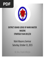 Masonic Lodge Strategic Plan