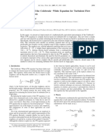 Explicit Reformulation of The Colebrook-White Equation For Turbulent Flow Friction Factor Calculation