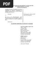 Response - BP Qui Tam Mtn to Dismiss