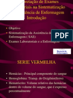 Aula - Interpretação de exames laboratoriais no processo de enfermagem