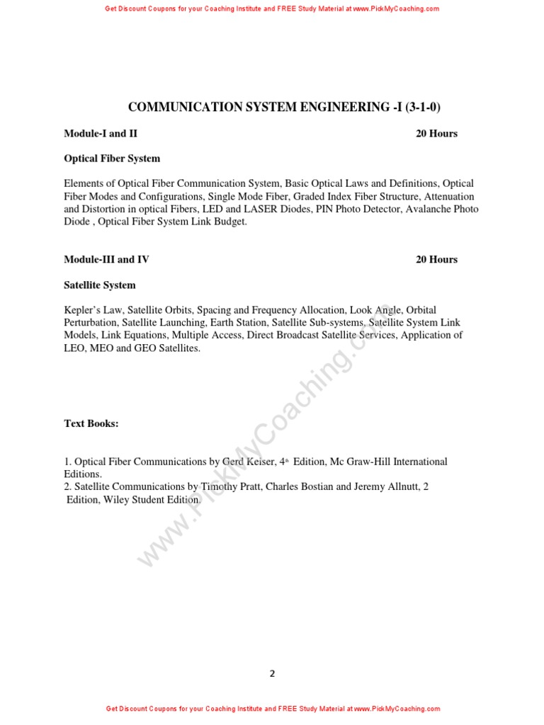 Communication Systems | PDF | Channel Access Method | Communications ...