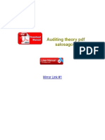 Auditing Theory PDF Salosagcol PDF