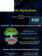 Small Cell, Big Business: Peter Zhou President, Huawei Small Cell Product Line Jun 09, 2015