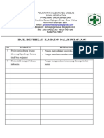 7.1.5.1 Form Hambatan Dalam Pelayanan