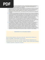 condicionantes relaciones humanas