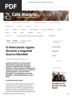 O Holocausto Cigano Durante a Segunda Guerra Mundial