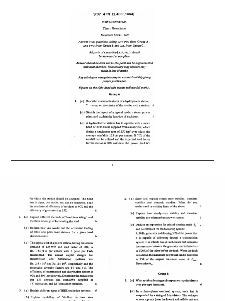 Power System Analysis and Design | PDF | Electric Power Transmission ...
