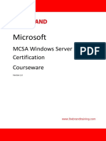 Mcsa Windows Server 2012 Certification Courseware PDF