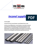 Inconel Suppliers