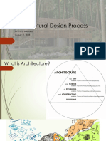 Architectural Design Process