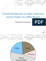 A Brief Introduction To Water Chemistry and Its Impact On Coffee Flavour