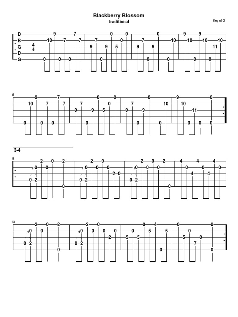 Blackberry Blossom PDF