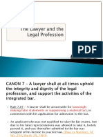 Chapter 2 - The Lawyer and The Legal Profession