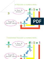 Fracciones a Mixto