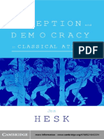HESK, J (2000), Deception and Democracy in Classical Athens.pdf