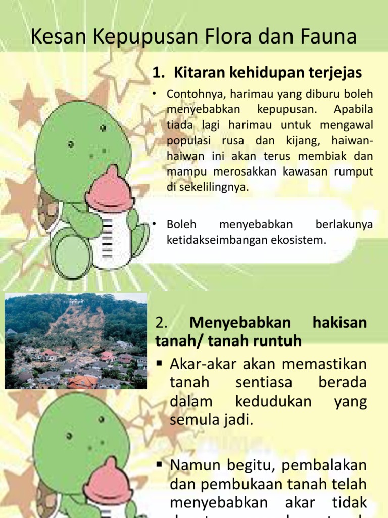 Kesan Kepupusan Flora Dan Fauna Pdf