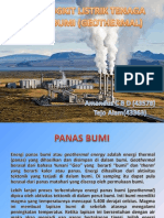 Pembangkit Listrik Tenaga Panas Bumi (Geothermal)