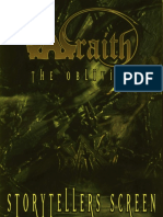 Wraith - The Oblivion - Storyteller'S Screen PDF