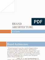 Brand Architecture: D A Dundar