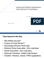 OWASP - Advanced Mobile Application Code Review Techniques v0.2 PDF