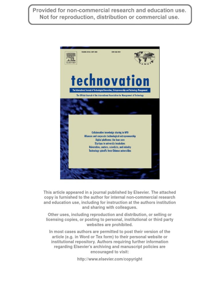 Olleros 2008 The Lean Core in Digital Platforms PDF Wikipedia