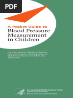 Blood Pressure Measurement in Children: A Pocket Guide To