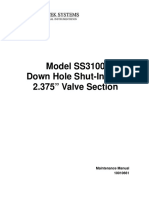 SS3100 2.375 DHSIT Valve Maintenance Manual Rev 7 10010661
