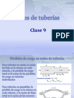 Redes de Tuberias. Clase 9