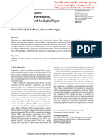 COLLIER Et Al. 2012. PuttingTypologies To Work Concept Formation Measurement, and Analytic Rigor PDF