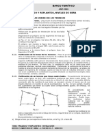 Trazado y Replanteo, Niveles de Obras