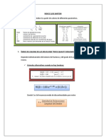 Indice q de Barton y Correlacion