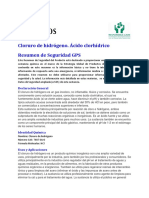 Acido Clorhídrico GPS PDF