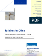 Turbines in China: Industry Study With Forecasts For