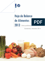 Hoja de Alimentos Guatemala PDF