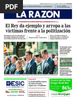 La Razon (18-08-18) (Deuda Publica Pag. 26-Cementerio Sad Hill Pag. 34)