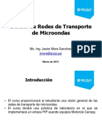 Curso Diseño de Redes de Transporte de Microondas-TECSUP J
