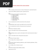 22 Question Related To File or Java