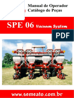 SPE Vacuum System Manual do Operador