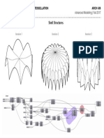 HW5 - Tammy Phan Advanced Modelling - Fall 2017: Parametric Shell Structure Tessellation ARCH 436