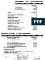 CUMMINS M11 - MT 11 (Varias Aplicaciones) PDF